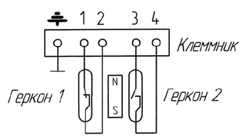 Схема электрическая принципиальная реле уровня РУ-305